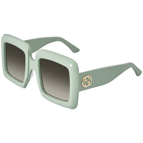 gucci grey gradient square ladies sunglasses|57mm gradient square sunglasses Gucci.